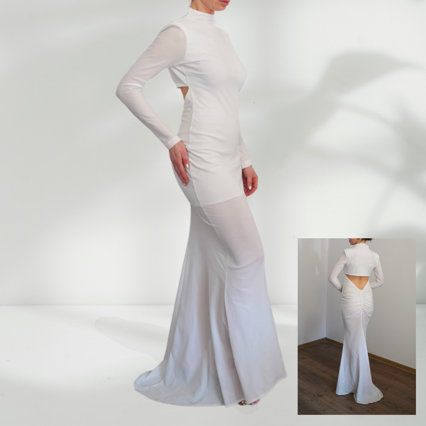 Rochie de mireasa sirena simpla si eleganta - Mila