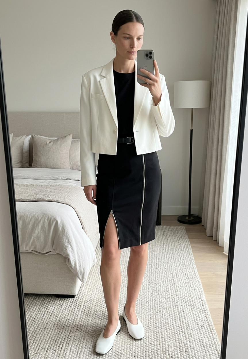 Black Pencil Skirt
