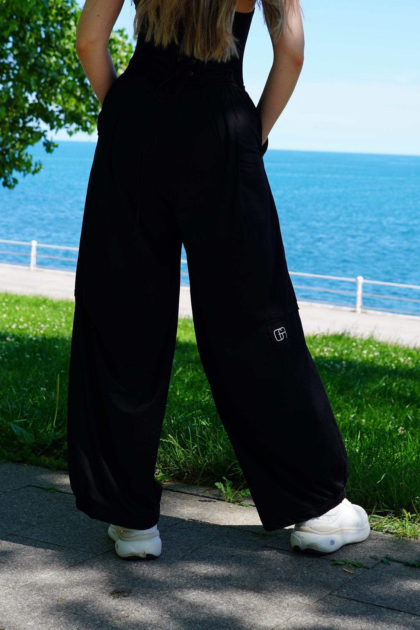 IYKYK Black Trousers