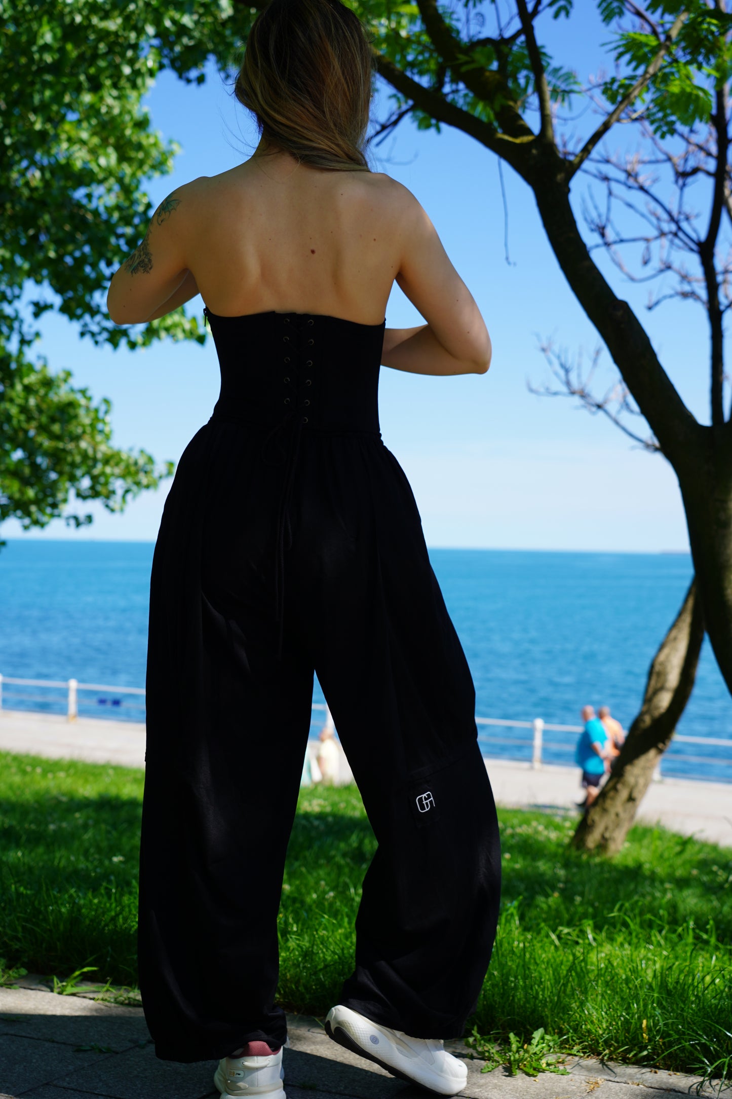 IYKYK Black Trousers