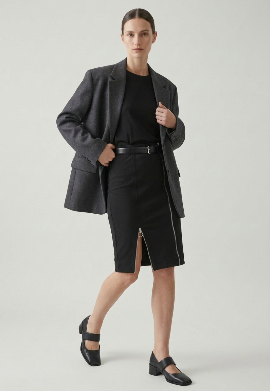 Black Pencil Skirt